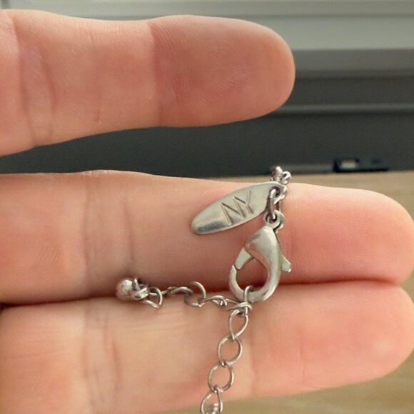 Multi-Strand Beaded Cluster Necklace Earthy Tones Champagne Cream Adjustable NY - Picture 11 of 13